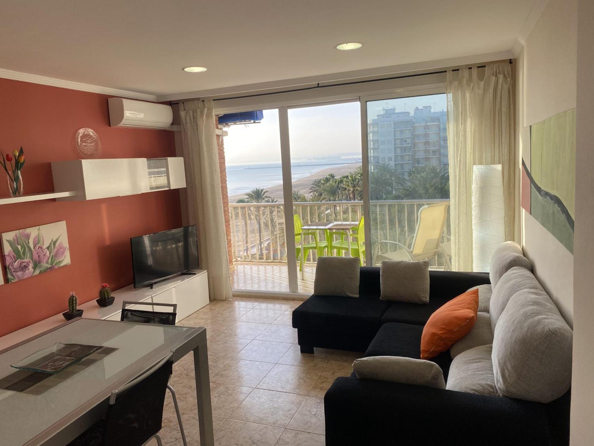 Beachfront And Cozy Apartment Cullera Dış mekan fotoğraf